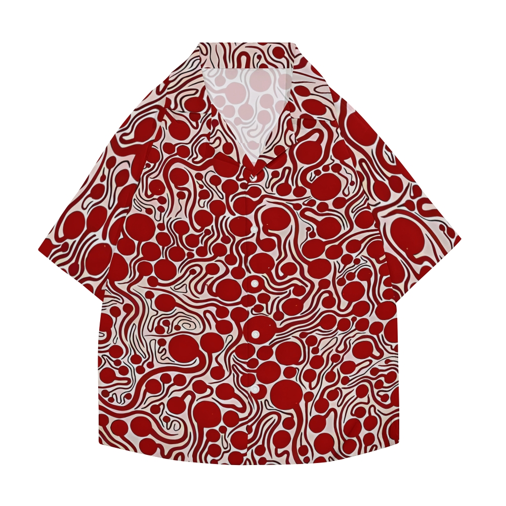 Yayoi Kusama Japanese Style Camp Shirt