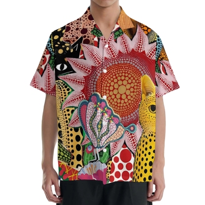 Yayoi Kusama Japanese Style Camp Shirt