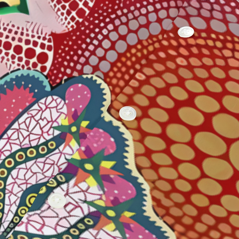 Yayoi Kusama Japanese Style Camp Shirt