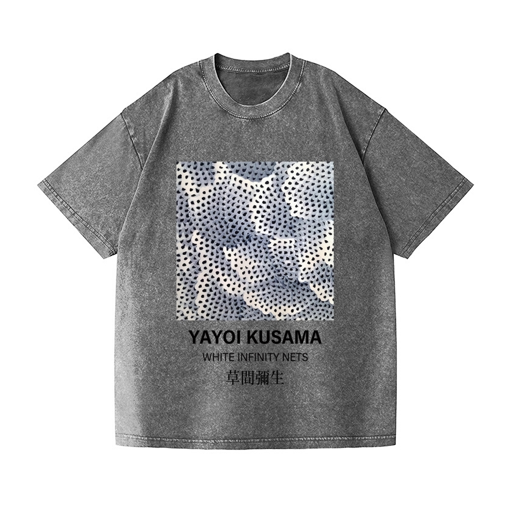 Yayoi Kusama Dots Vintage Wash Japanese Design T-Shirt