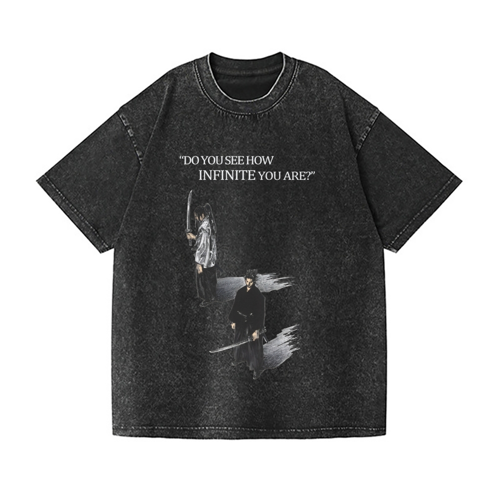 Vagabond Vintage Wash Japanese Design T-Shirt