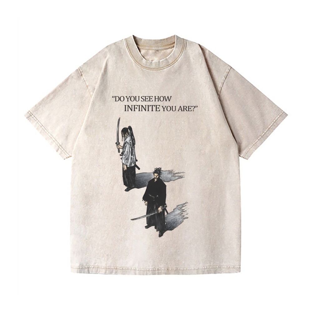 Vagabond Vintage Wash Japanese Design T-Shirt