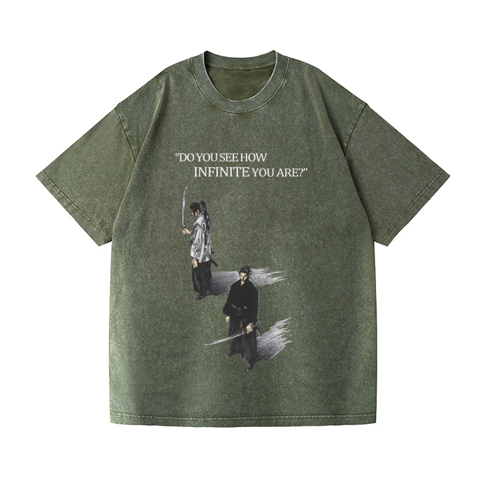 Vagabond Vintage Wash Japanese Design T-Shirt