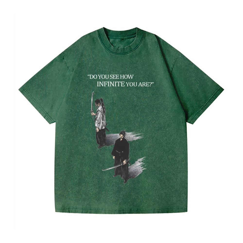 Vagabond Vintage Wash Japanese Design T-Shirt