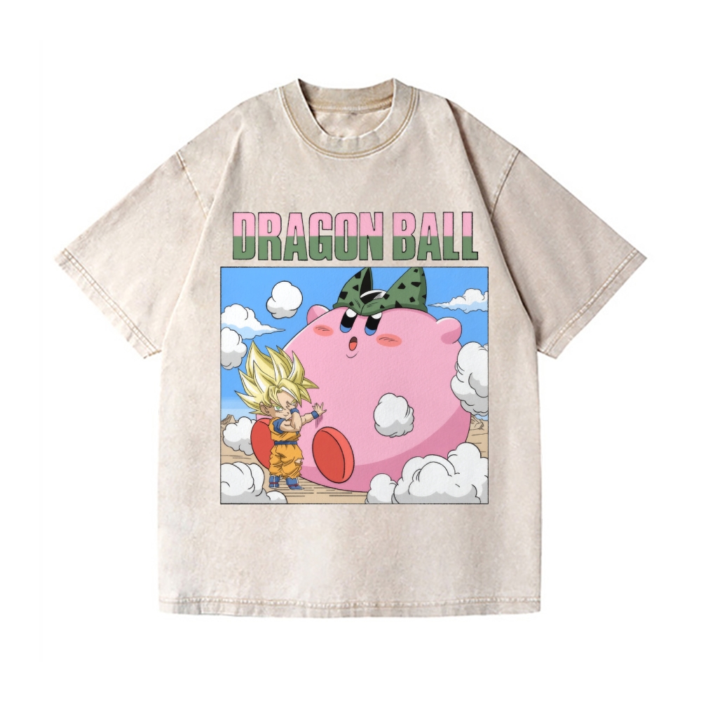DB Kirby Vintage Wash Japanese Design T-Shirt