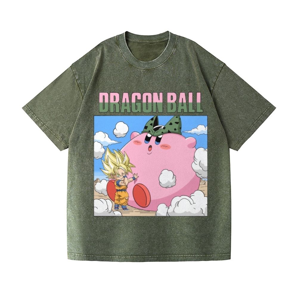 DB Kirby Vintage Wash Japanese Design T-Shirt