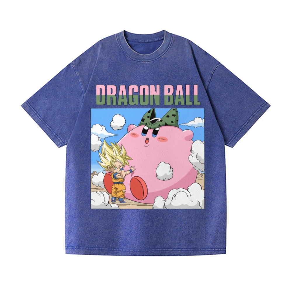DB Kirby Vintage Wash Japanese Design T-Shirt