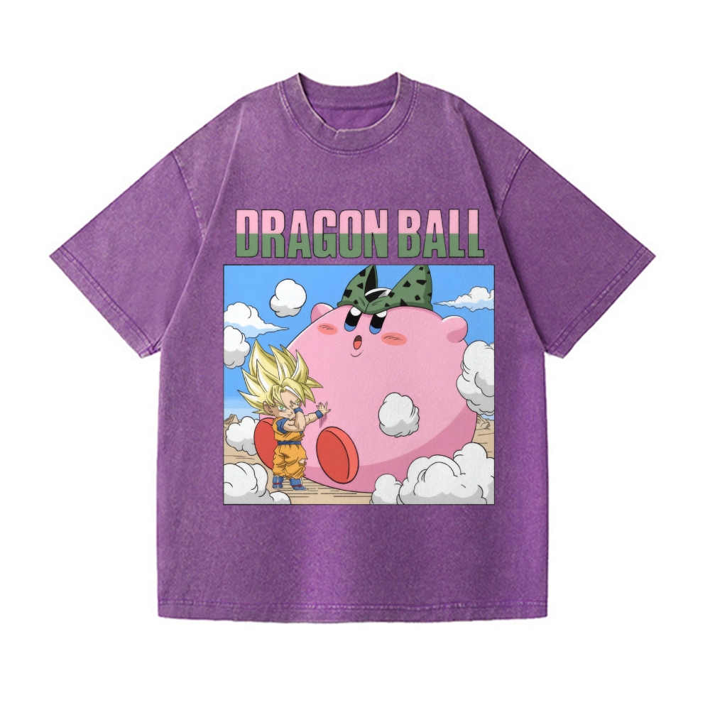 DB Kirby Vintage Wash Japanese Design T-Shirt