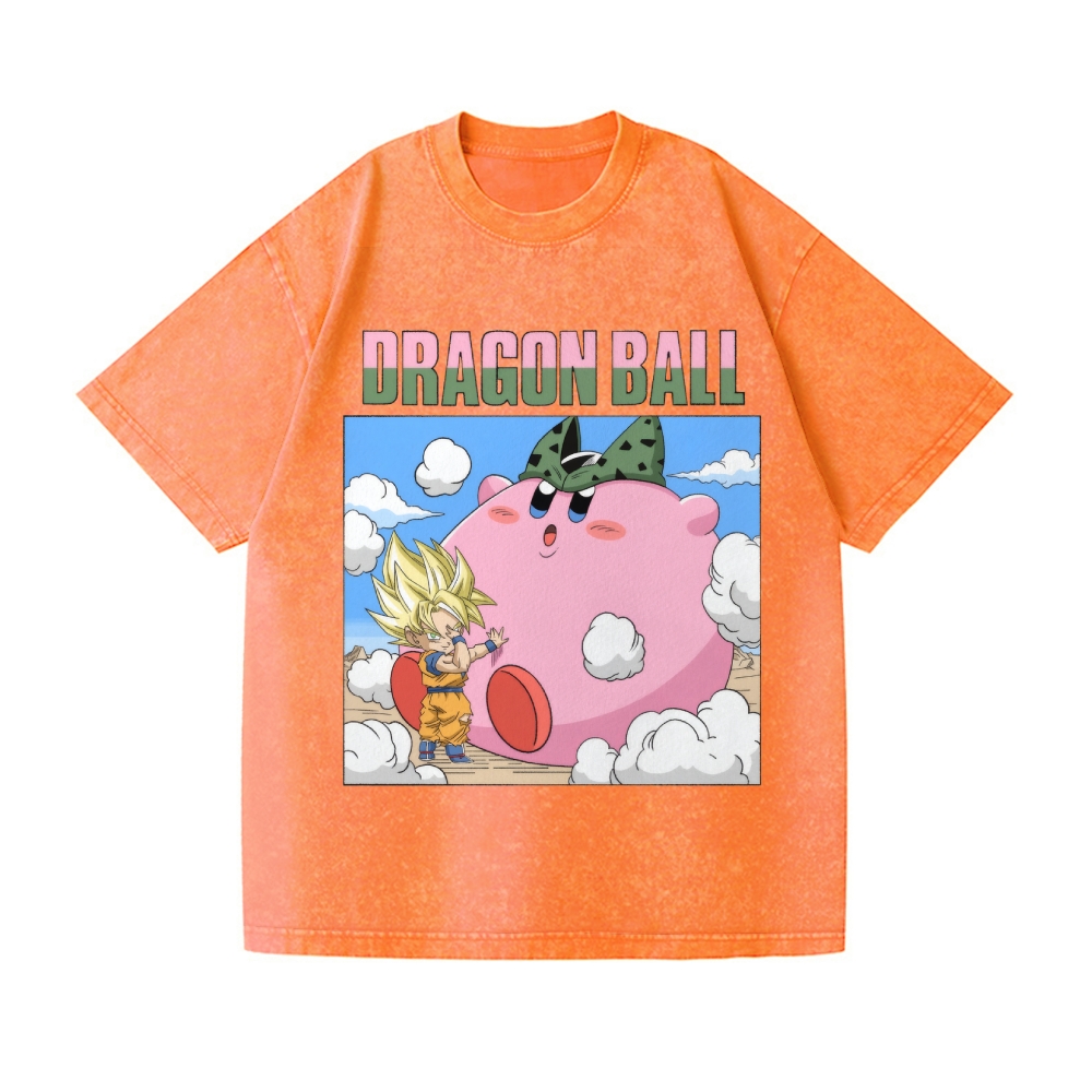 DB Kirby Vintage Wash Japanese Design T-Shirt