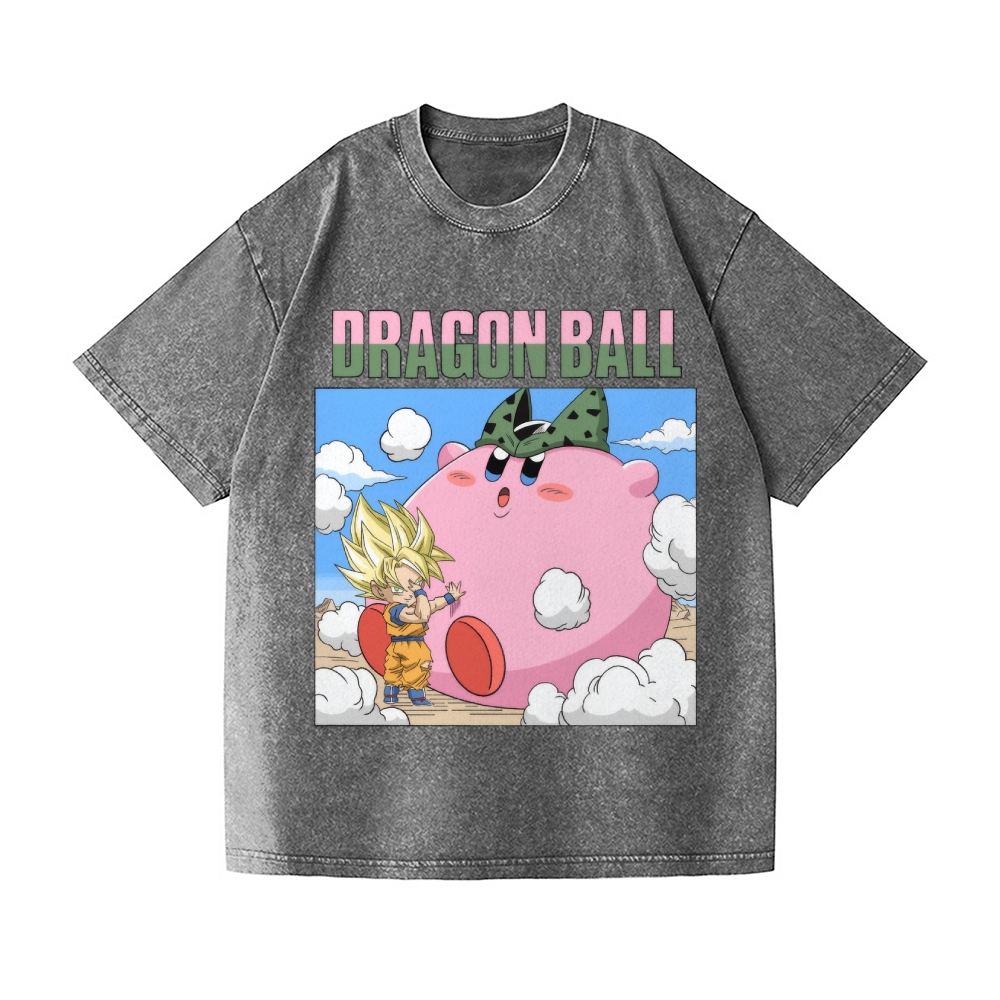 DB Kirby Vintage Wash Japanese Design T-Shirt