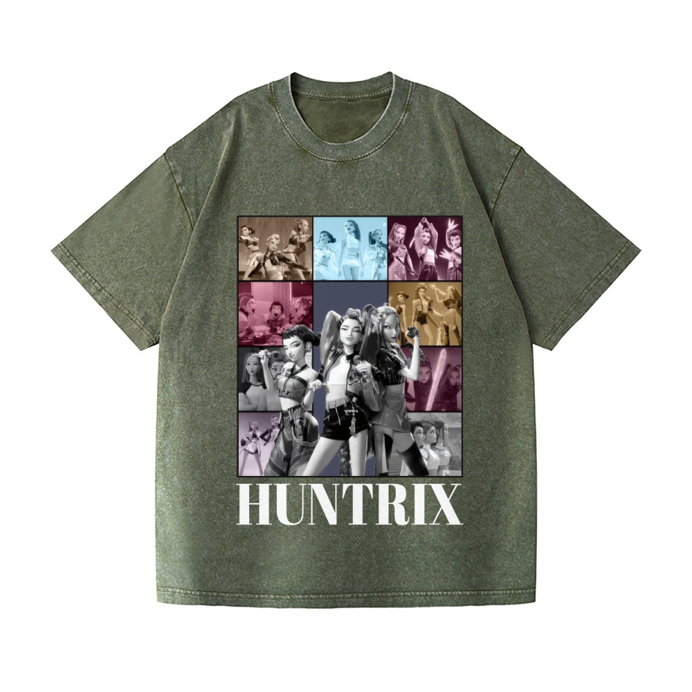 KPop Demon Hunters Vintage Wash Japanese Design T-Shirt