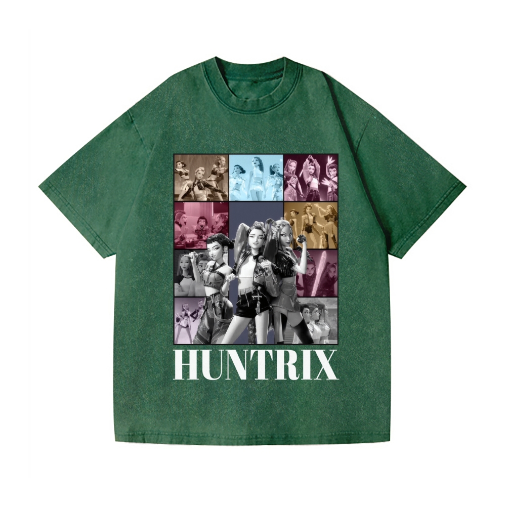 KPop Demon Hunters Vintage Wash Japanese Design T-Shirt