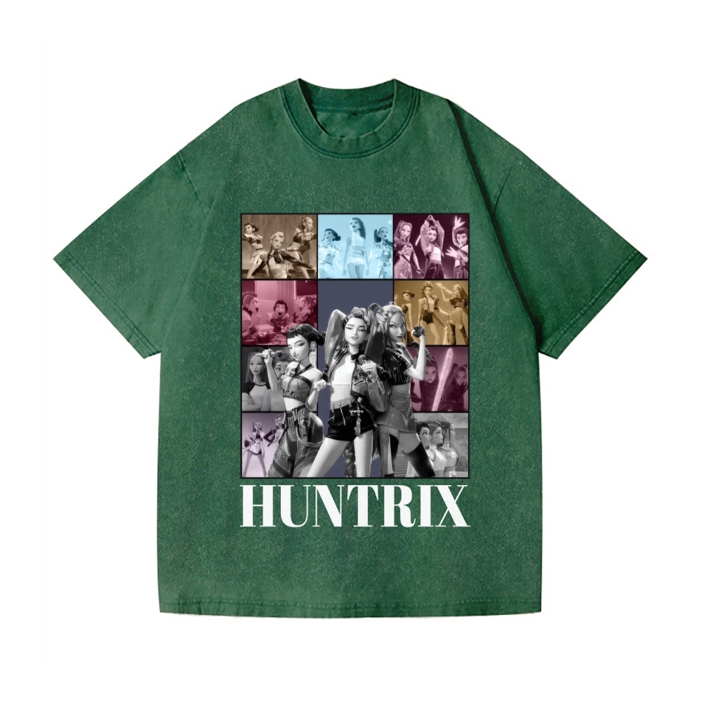 KPop Demon Hunters Vintage Wash Japanese Design T-Shirt
