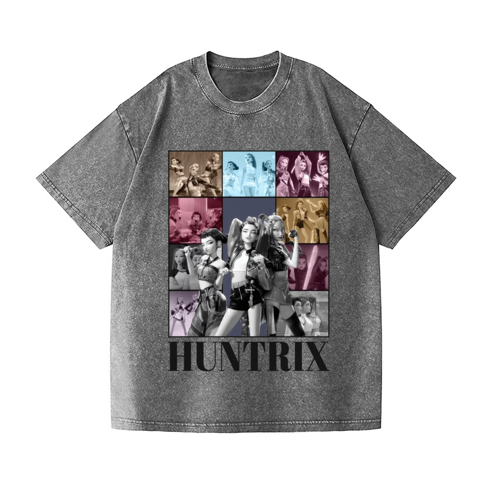 KPop Demon Hunters Vintage Wash Japanese Design T-Shirt