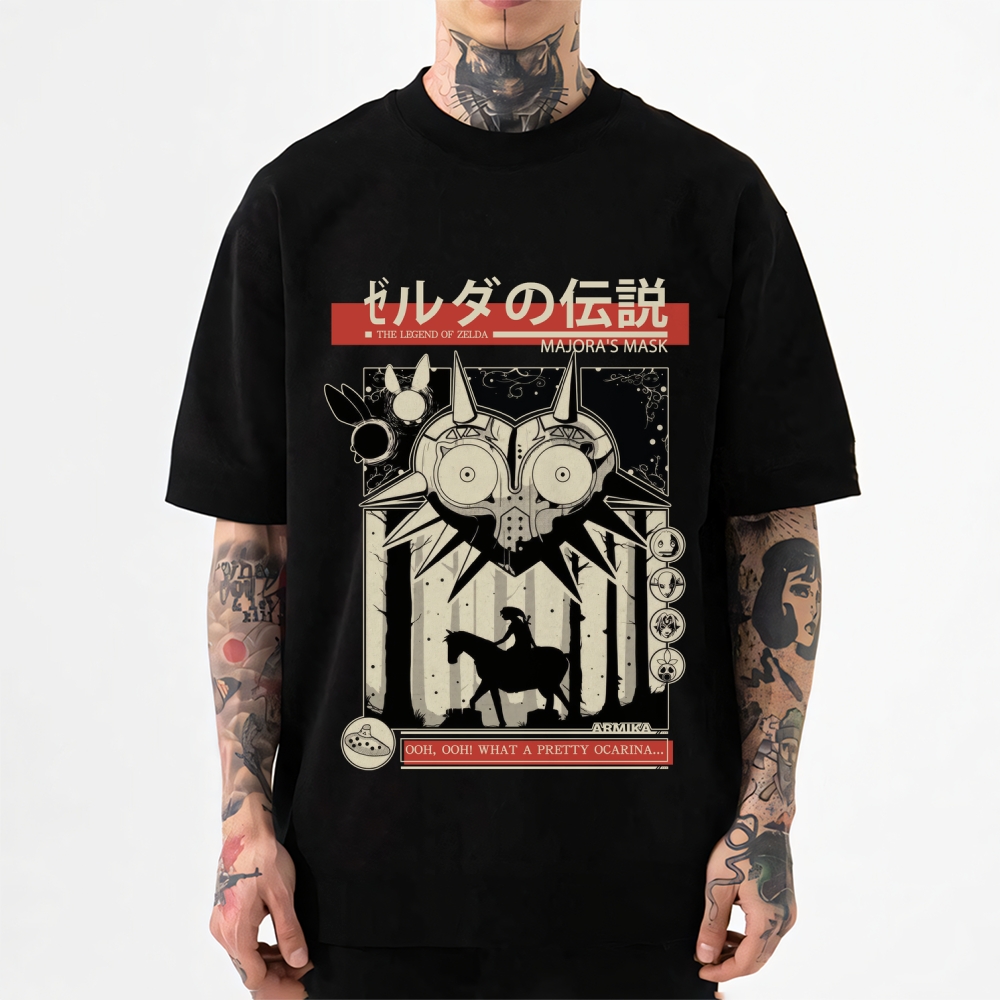 The Legend of Zelda - Majora's Mask Japanese Style Classic Tee