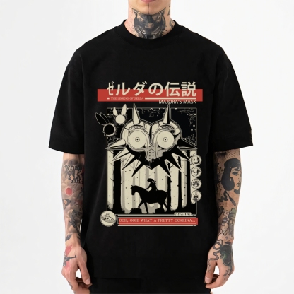 The Legend of Zelda - Majora's Mask Japanese Style Classic Tee