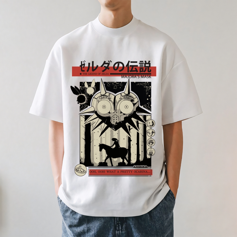 The Legend of Zelda - Majora's Mask Japanese Style Classic Tee