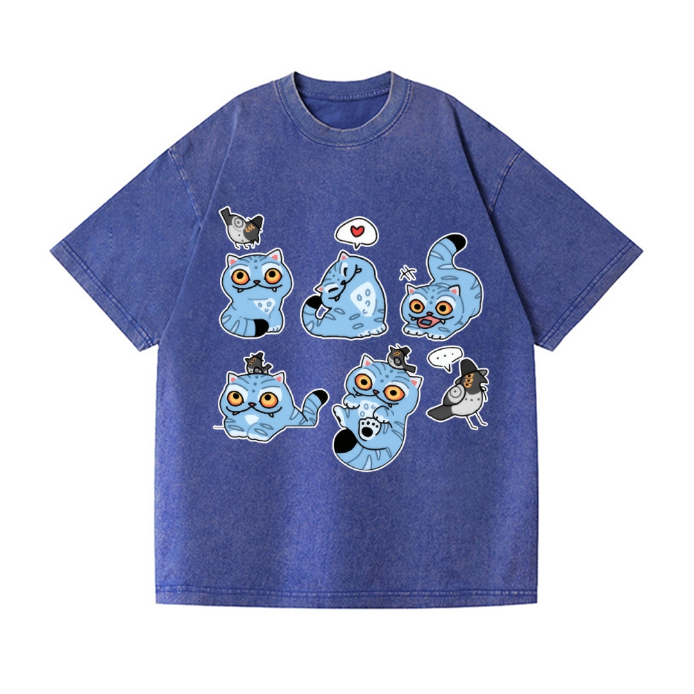 KPop Demon Hunters Vintage Wash Japanese Design T-Shirt