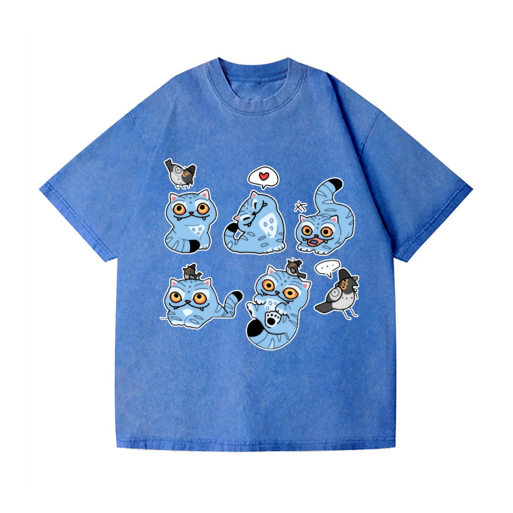 KPop Demon Hunters Vintage Wash Japanese Design T-Shirt