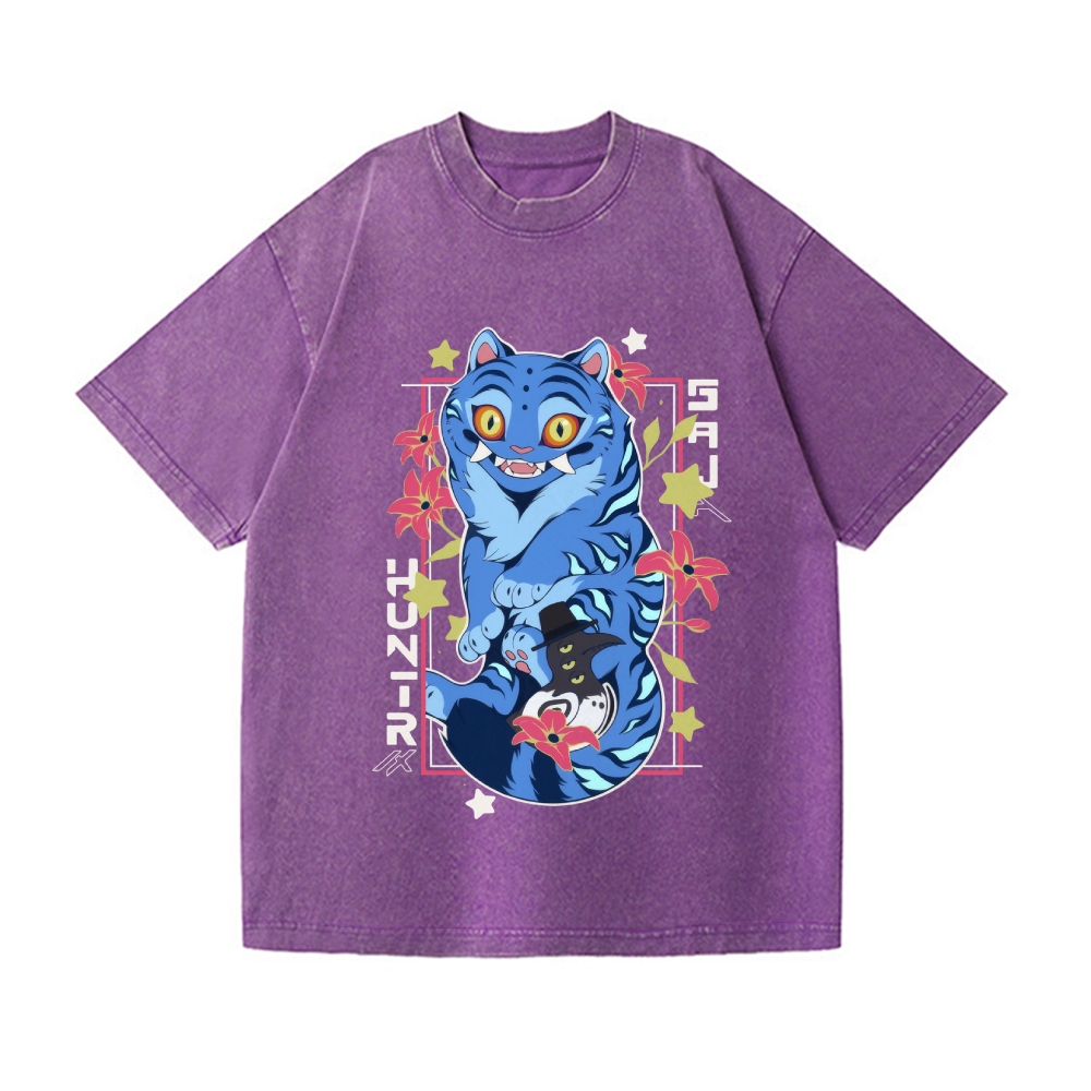 KPop Demon Hunters Vintage Wash Japanese Design T-Shirt