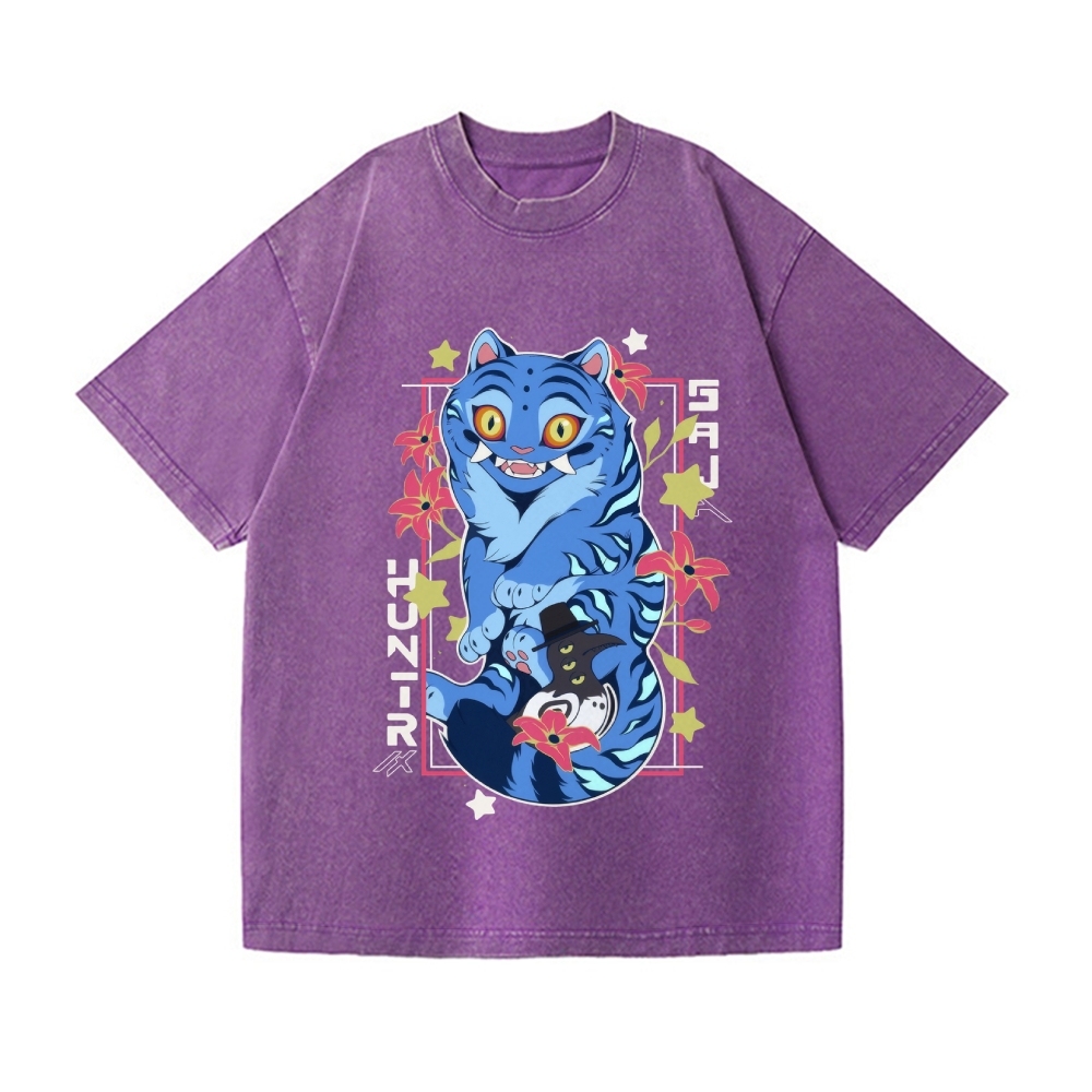 KPop Demon Hunters Vintage Wash Japanese Design T-Shirt