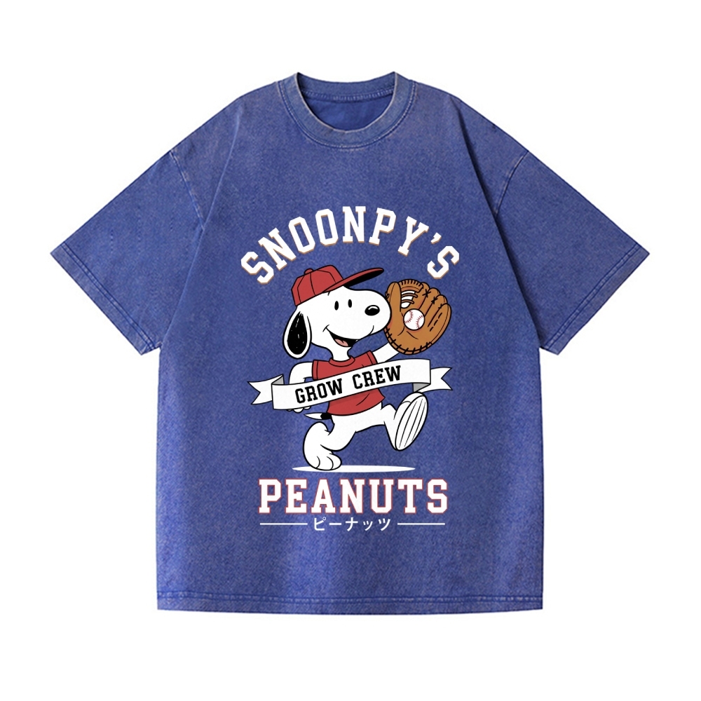 Snoopy Vintage Wash Japanese Design T-Shirt