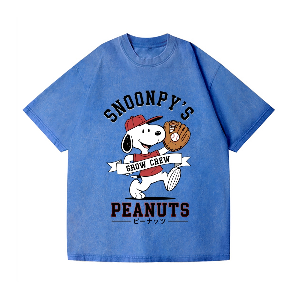 Snoopy Vintage Wash Japanese Design T-Shirt