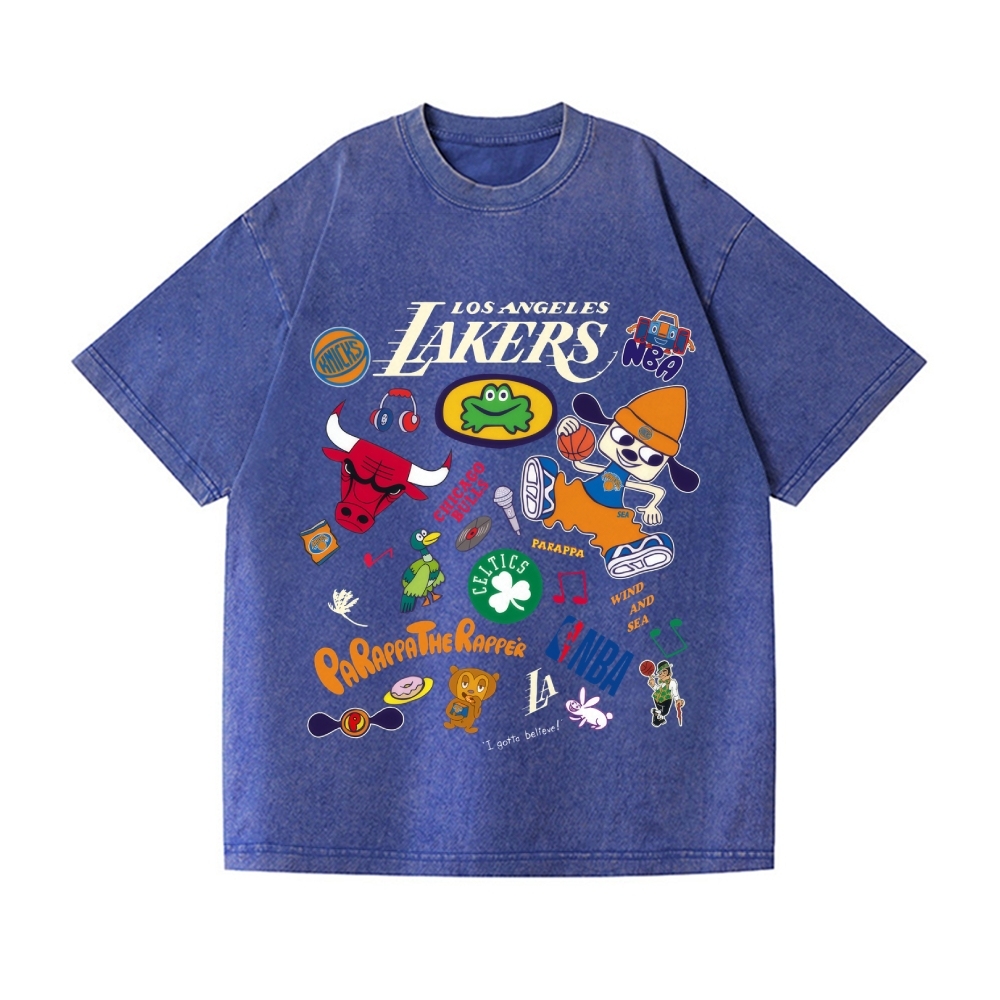 Parappa the Rapper Vintage Wash Japanese Design T-Shirt