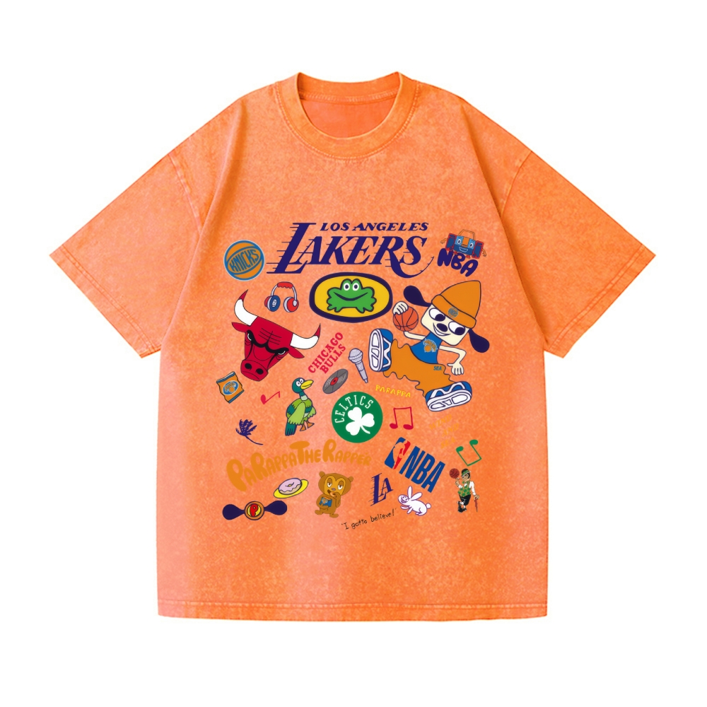 Parappa the Rapper Vintage Wash Japanese Design T-Shirt