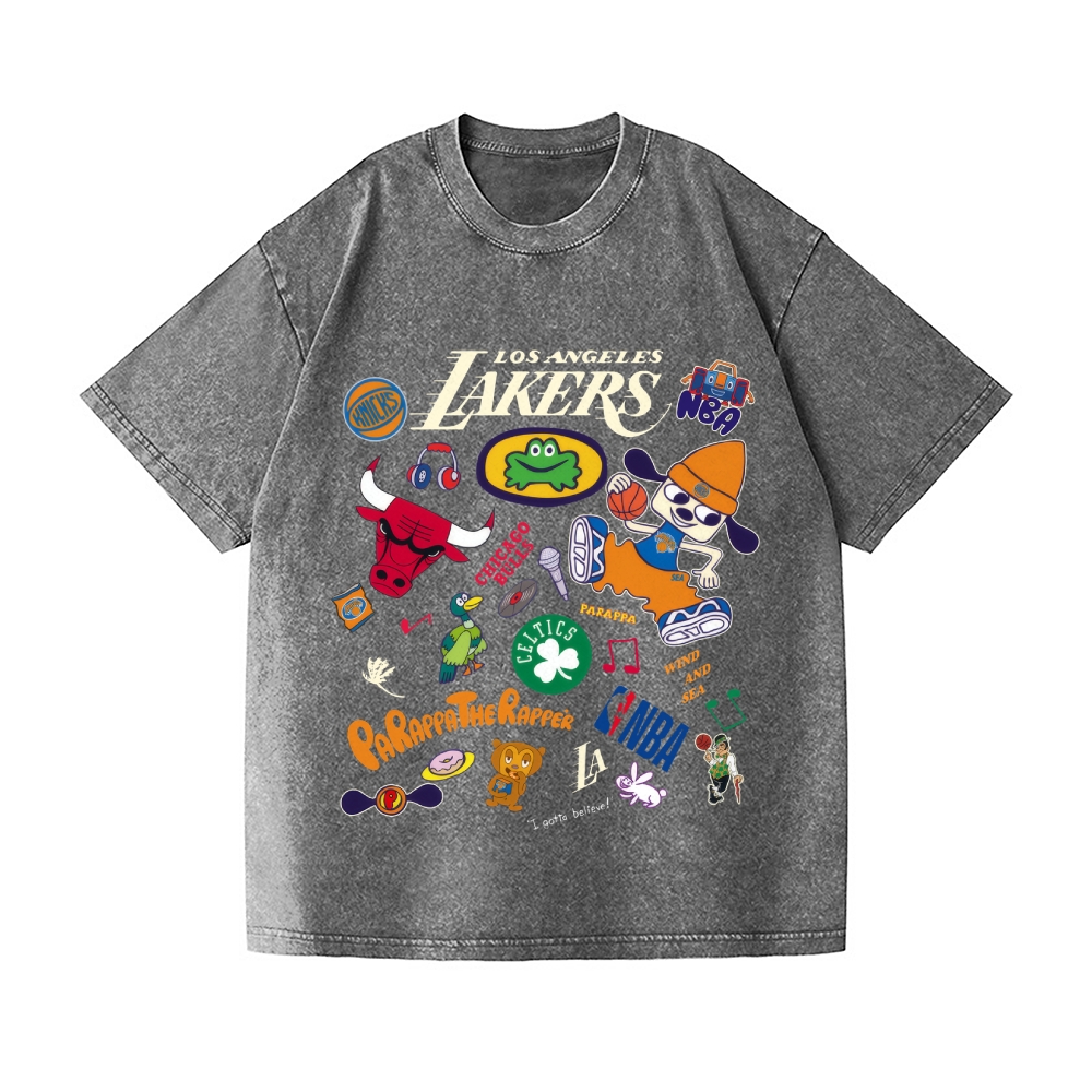 Parappa the Rapper Vintage Wash Japanese Design T-Shirt