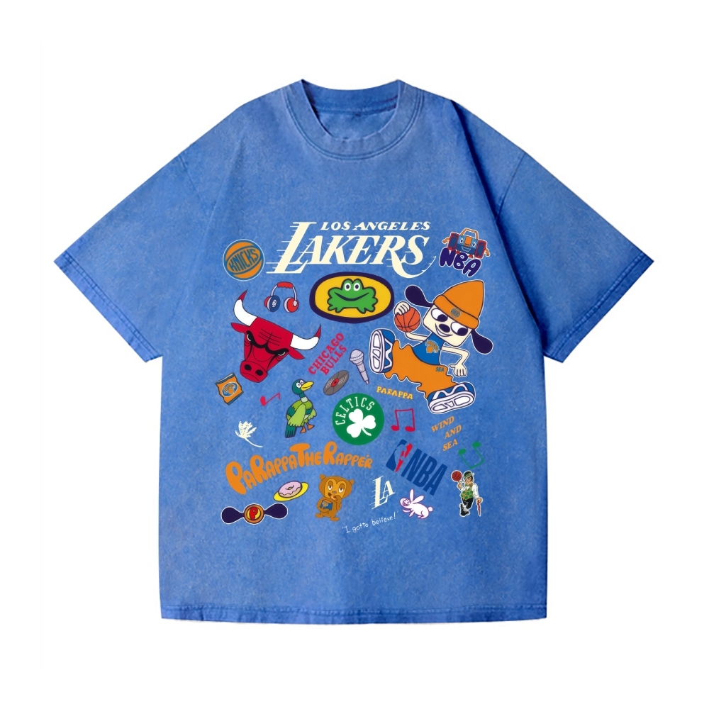 Parappa the Rapper Vintage Wash Japanese Design T-Shirt
