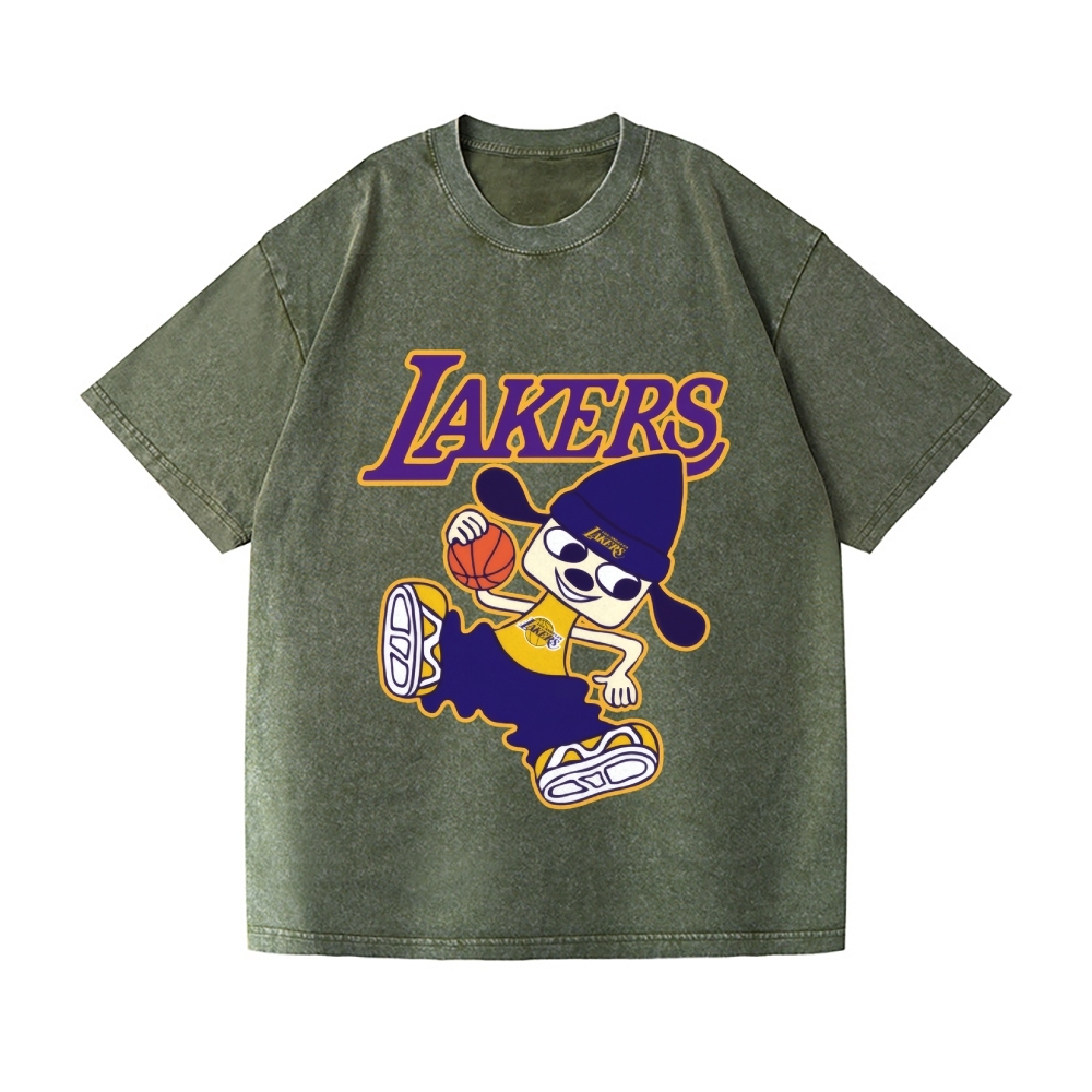 Parappa the Rapper Vintage Wash Japanese Design T-Shirt