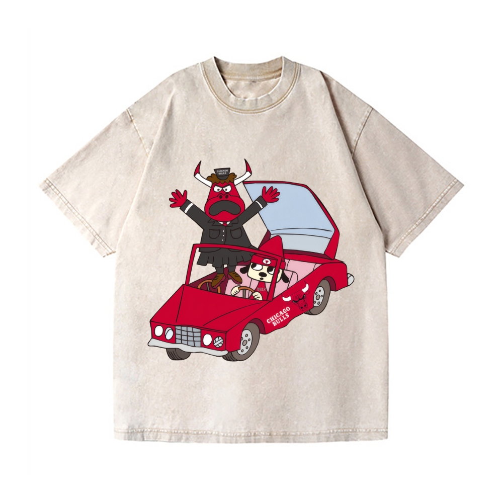 Parappa the Rapper Vintage Wash Japanese Design T-Shirt