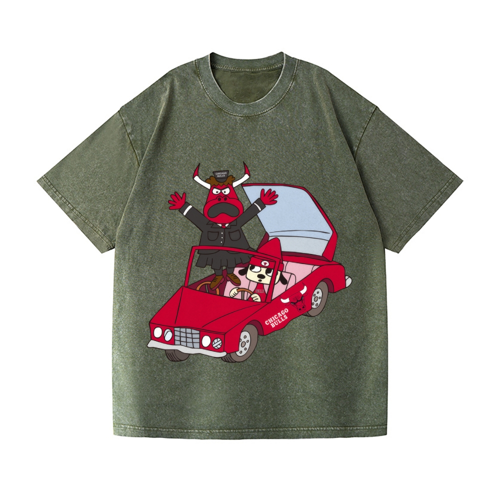 Parappa the Rapper Vintage Wash Japanese Design T-Shirt