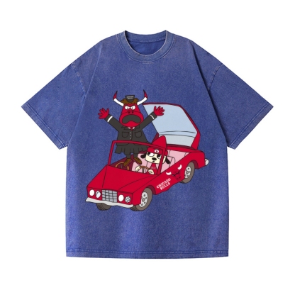 Parappa the Rapper Vintage Wash Japanese Design T-Shirt