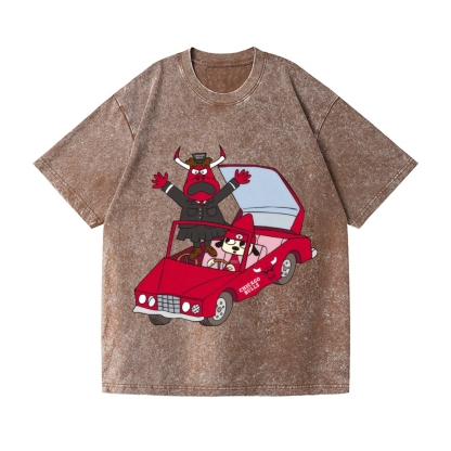 Parappa the Rapper Vintage Wash Japanese Design T-Shirt