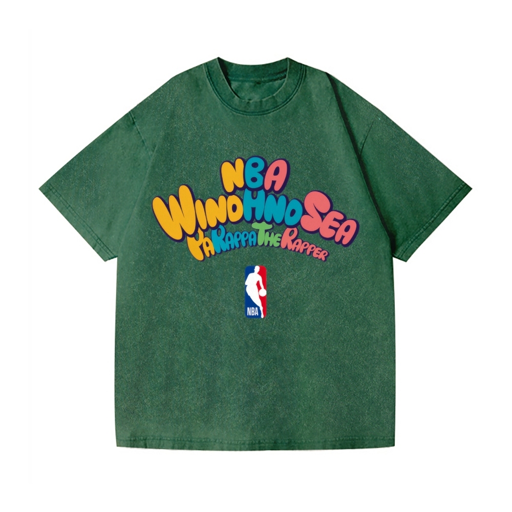 Parappa the Rapper Vintage Wash Japanese Design T-Shirt