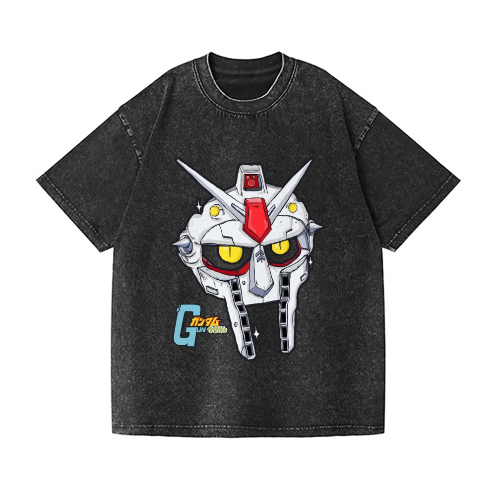GunDoom Vintage Wash Japanese Design T-Shirt