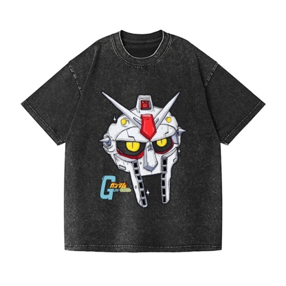 GunDoom Vintage Wash Japanese Design T-Shirt
