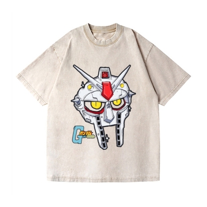GunDoom Vintage Wash Japanese Design T-Shirt