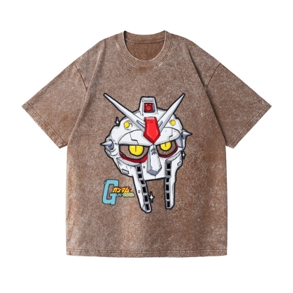 GunDoom Vintage Wash Japanese Design T-Shirt