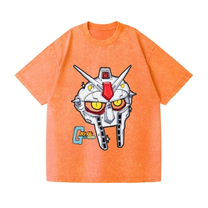 GunDoom Vintage Wash Japanese Design T-Shirt