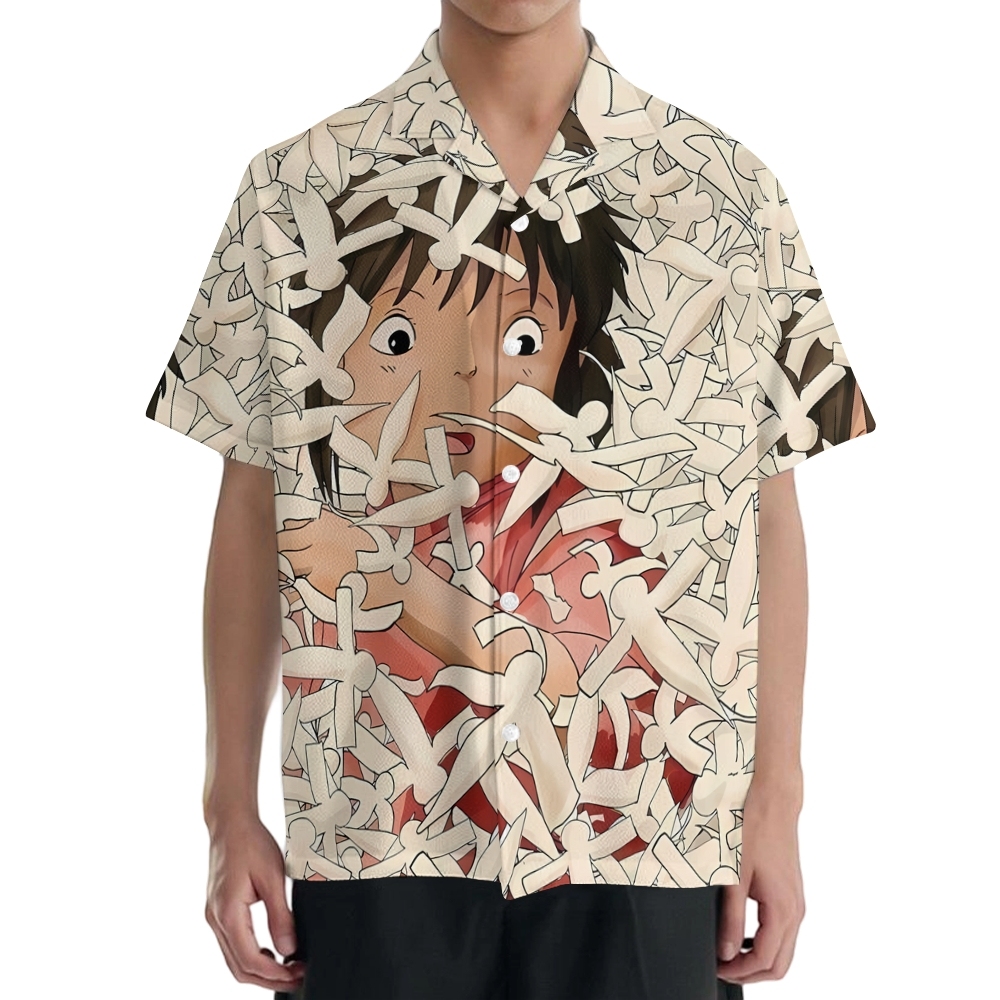 Ghibli Japanese Style Camp Shirt