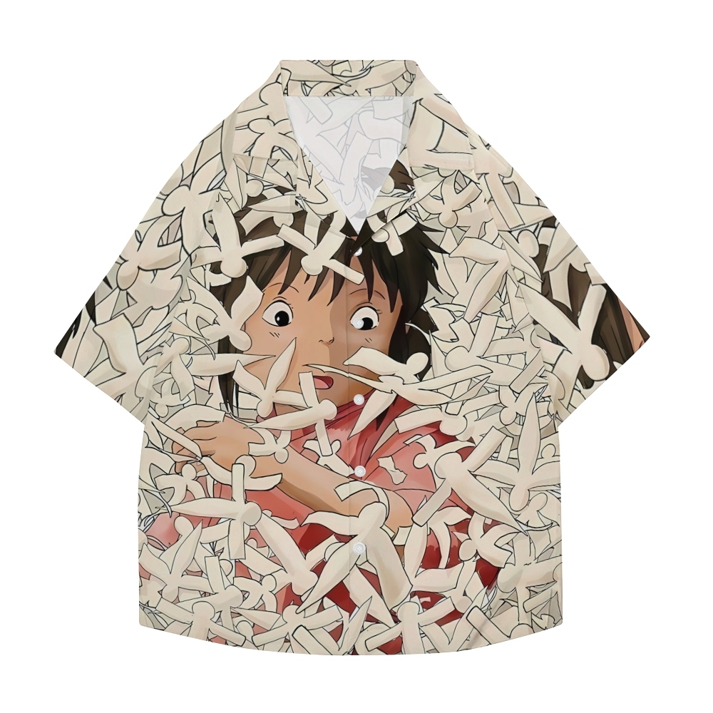 Ghibli Japanese Style Camp Shirt