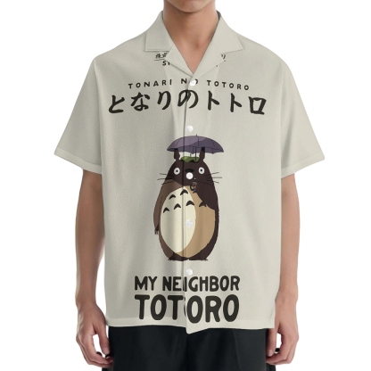 Ghibli Totoro Japanese Style Camp Shirt