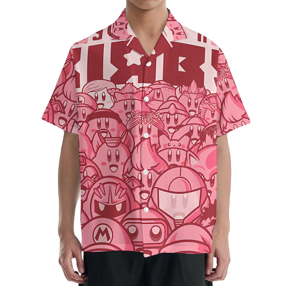 Kirby Japanese Style Camp Shirt