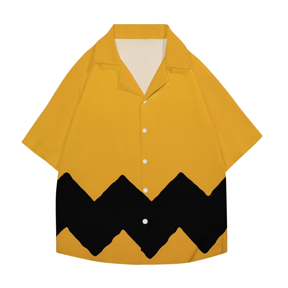 Peanuts Japanese Style Camp Shirt