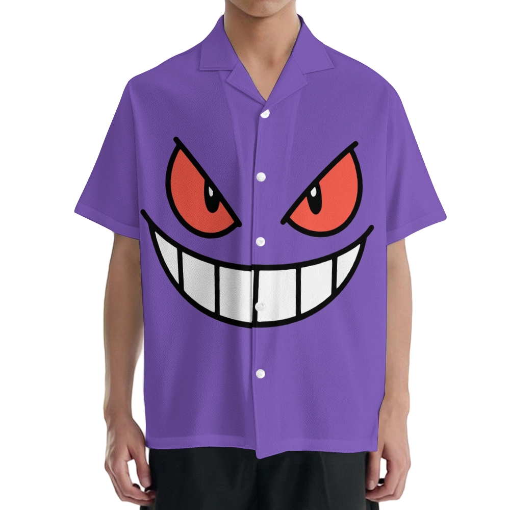 GengarJapanese Style Camp Shirt