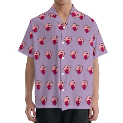 Kirby Japanese Style Camp Shirt