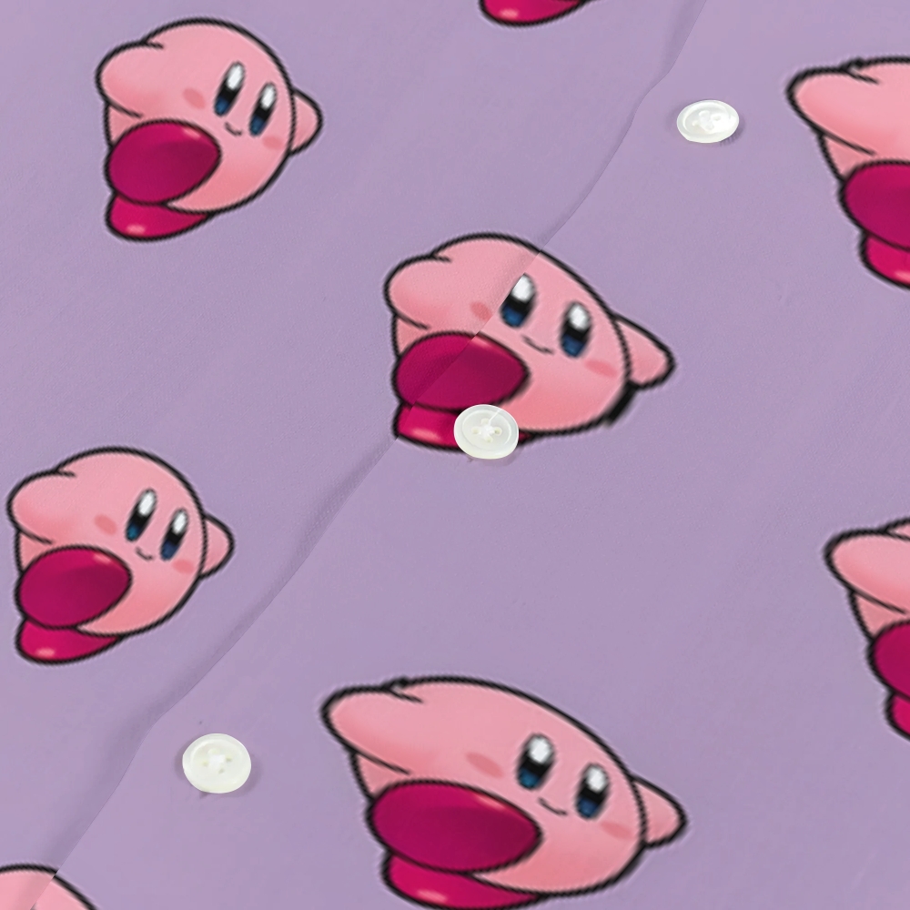 Kirby Japanese Style Camp Shirt